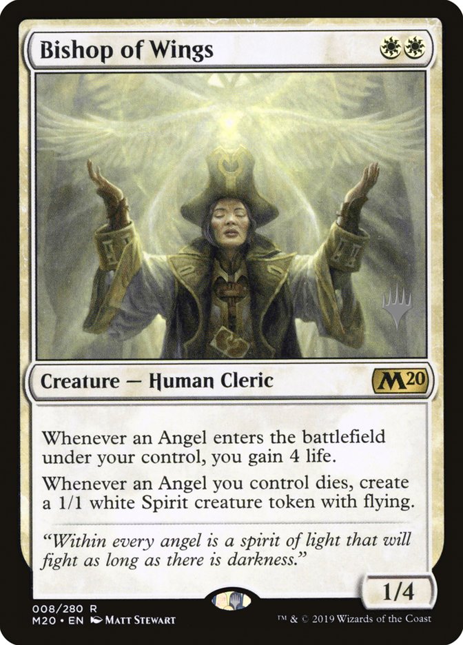 Bispa das Asas / Bishop of Wings - Magic: The Gathering - MoxLand