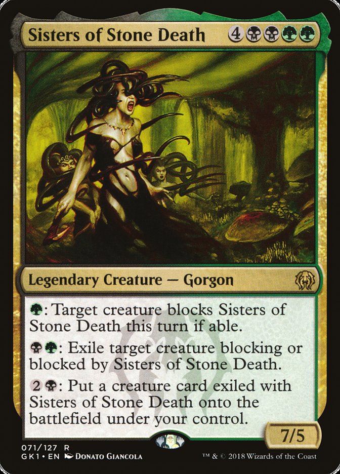 Irmãs da Morte Petrificante / Sisters of Stone Death - Magic: The Gathering - MoxLand
