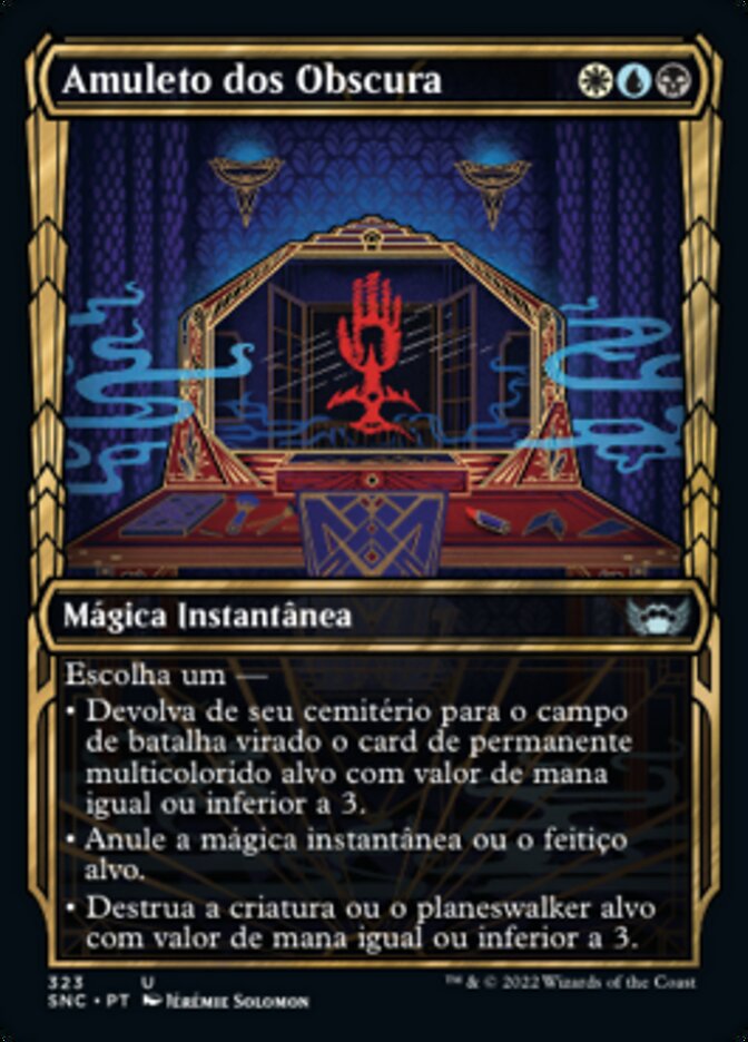 Amuleto dos Obscura / Obscura Charm - Magic: The Gathering - MoxLand