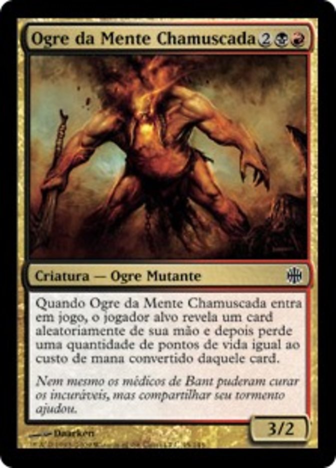 Ogre da Mente Chamuscada / Singe-Mind Ogre - Magic: The Gathering - MoxLand