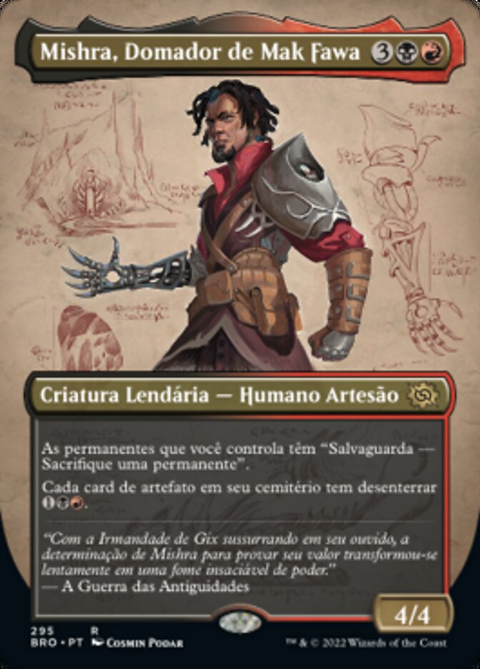 Mishra, Domador de Mak Fawa / Mishra, Tamer of Mak Fawa - Magic: The Gathering - MoxLand