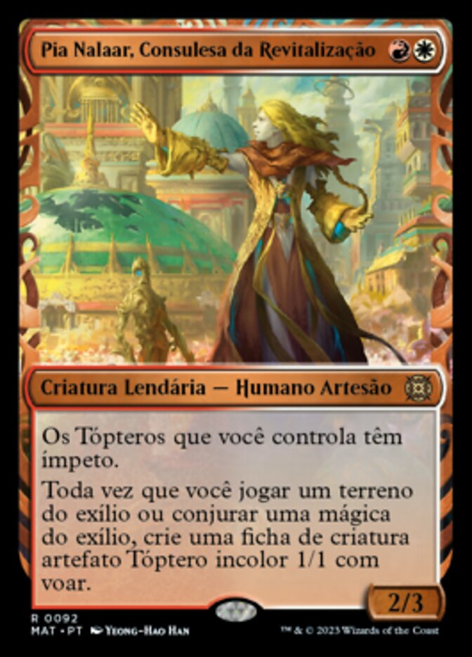 Pia Nalaar, Consulesa da Revitalização / Pia Nalaar, Consul of Revival - Magic: The Gathering - MoxLand