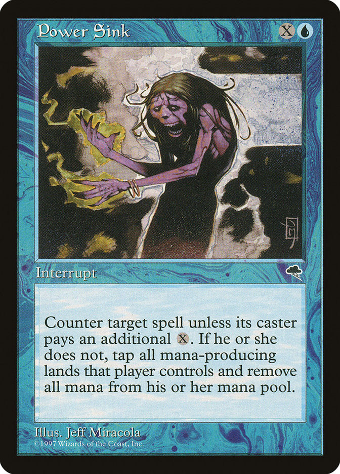 Sorvedouro de Mana / Power Sink - Magic: The Gathering - MoxLand