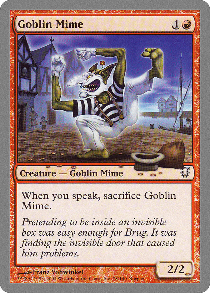 Goblin Mime - Magic: The Gathering - MoxLand