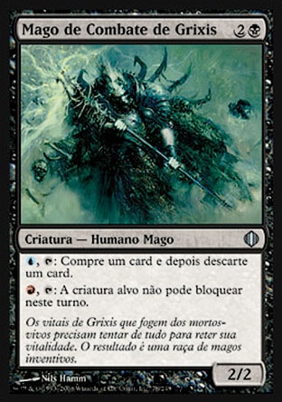 Mago de Combate de Grixis / Grixis Battlemage - Magic: The Gathering - MoxLand