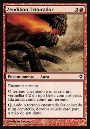 Zendikon Triturador / Crusher Zendikon - Magic: The Gathering - MoxLand