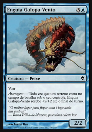 Enguia Galopa-Vento / Windrider Eel - Magic: The Gathering - MoxLand