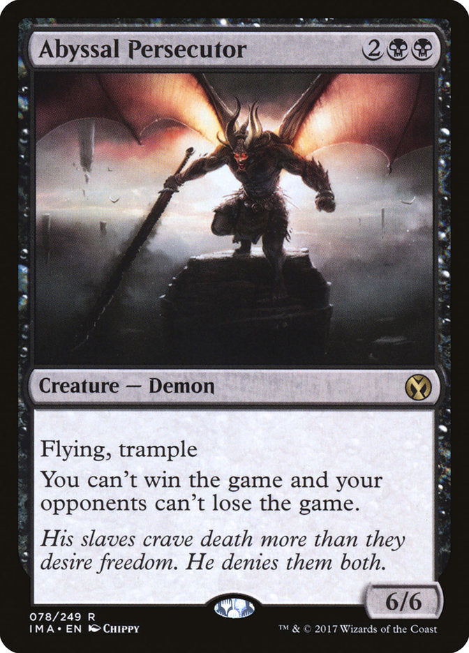 Perseguidor Abissal / Abyssal Persecutor - Magic: The Gathering - MoxLand