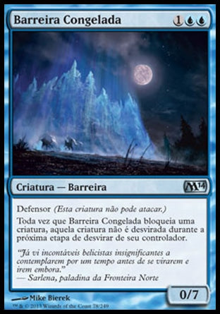 Barreira Congelada / Wall of Frost - Magic: The Gathering - MoxLand