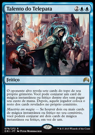 Talento do Telepata / Talent of the Telepath - Magic: The Gathering - MoxLand