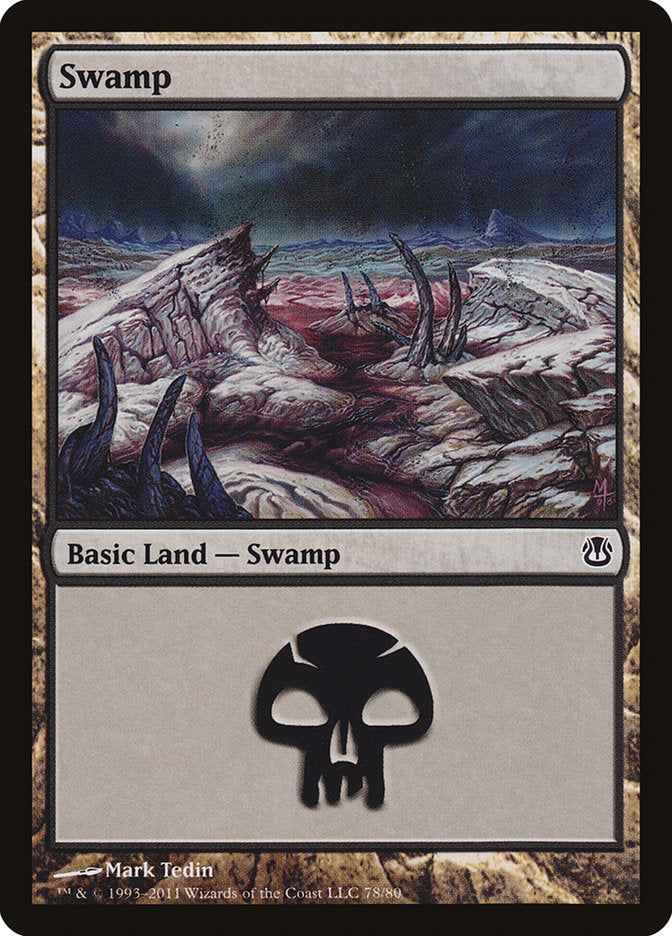 Pântano / Swamp - Magic: The Gathering - MoxLand