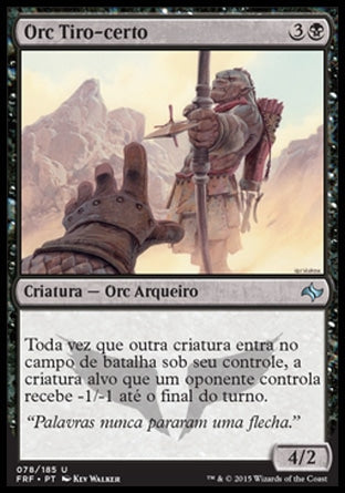 Orc Tiro-certo / Orc Sureshot - Magic: The Gathering - MoxLand