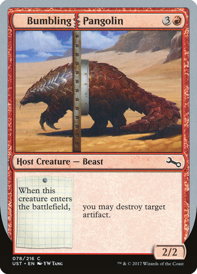 Bumbling Pangolin - Magic: The Gathering - MoxLand