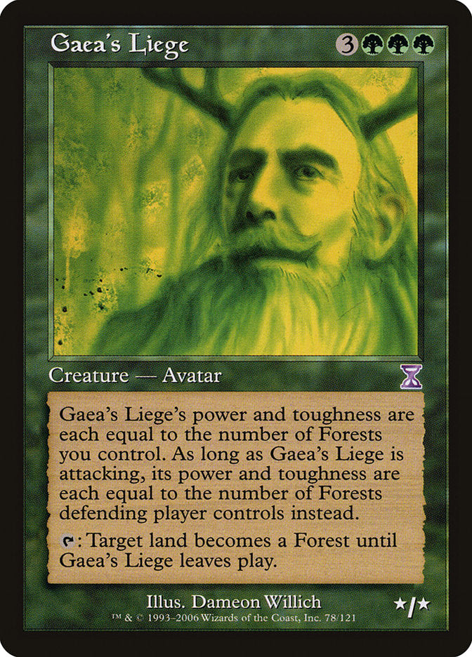 Soberano de Géia / Gaea's Liege - Magic: The Gathering - MoxLand