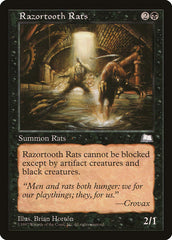 Ratos de Dentes Navalhados / Razortooth Rats - Magic: The Gathering - MoxLand