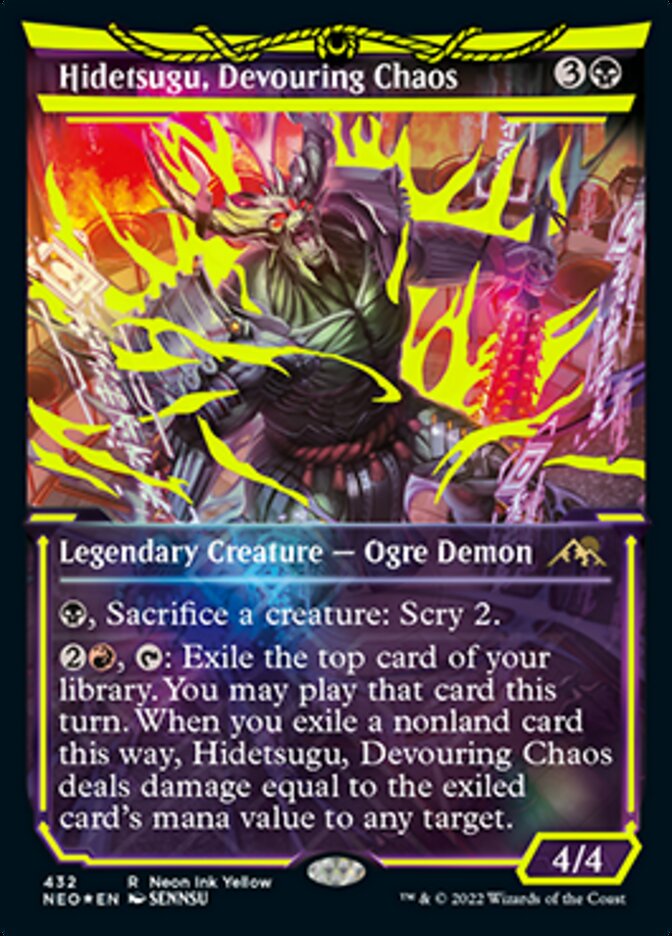Hidetsugu, Caos Devorador / Hidetsugu, Devouring Chaos - Magic: The Gathering - MoxLand