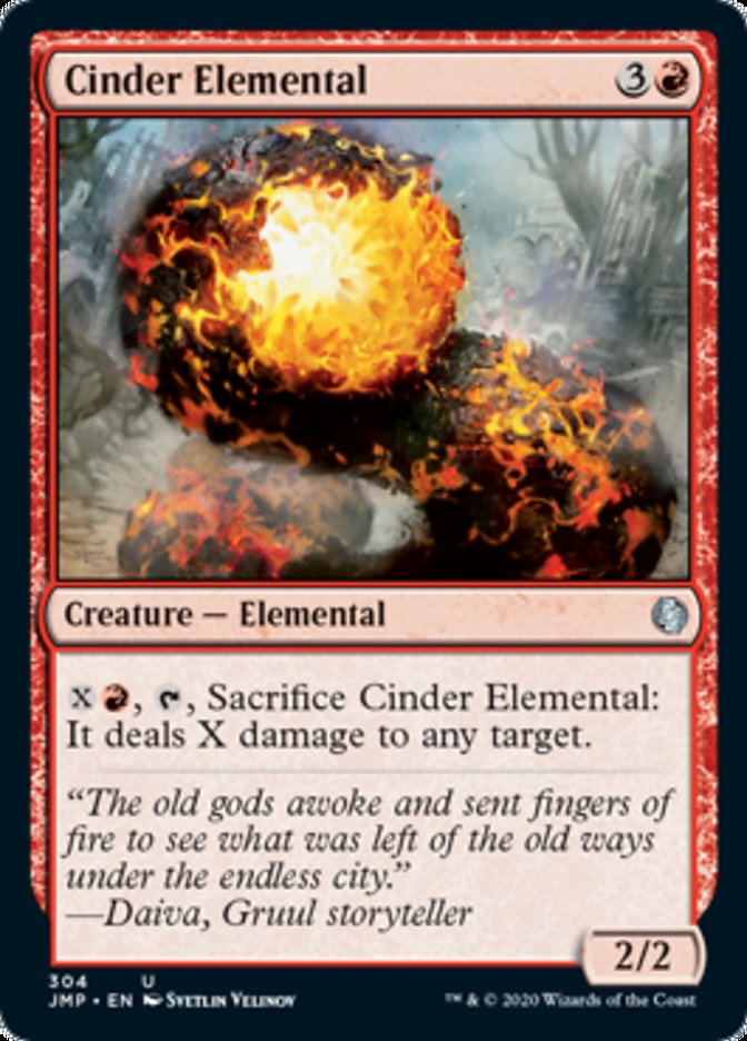 Elemental das Cinzas / Cinder Elemental - Magic: The Gathering - MoxLand