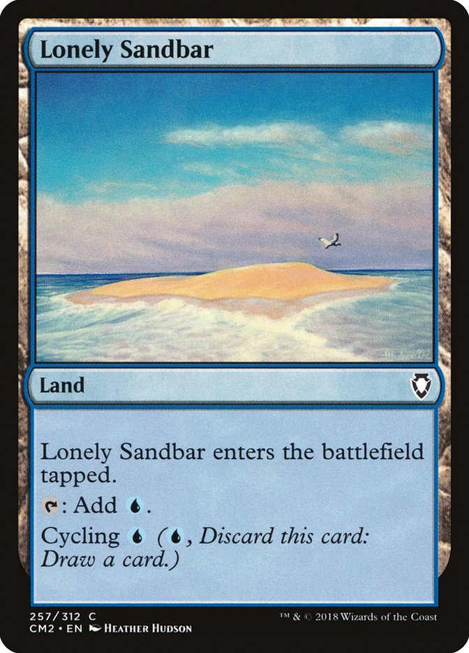 Banco de Areia Isolado / Lonely Sandbar - Magic: The Gathering - MoxLand