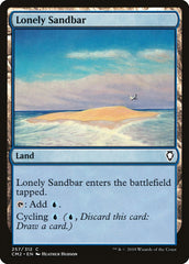 Banco de Areia Isolado / Lonely Sandbar - Magic: The Gathering - MoxLand