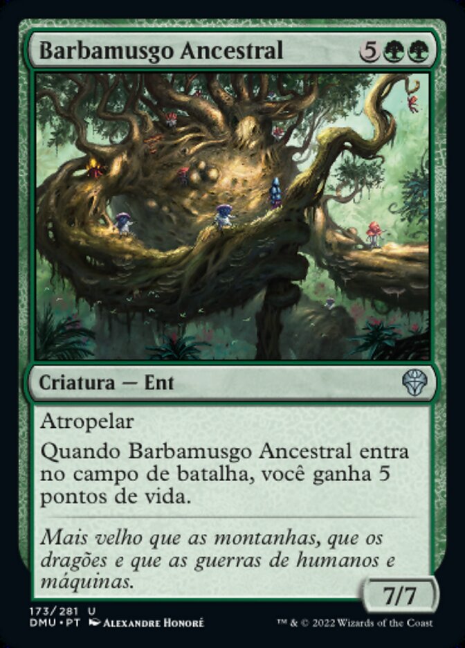 Barbamusgo Ancestral / Mossbeard Ancient - Magic: The Gathering - MoxLand