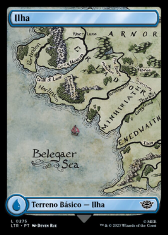 Ilha / Island - Magic: The Gathering - MoxLand