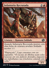 Infantaria Recrutada / Conscripted Infantry - Magic: The Gathering - MoxLand