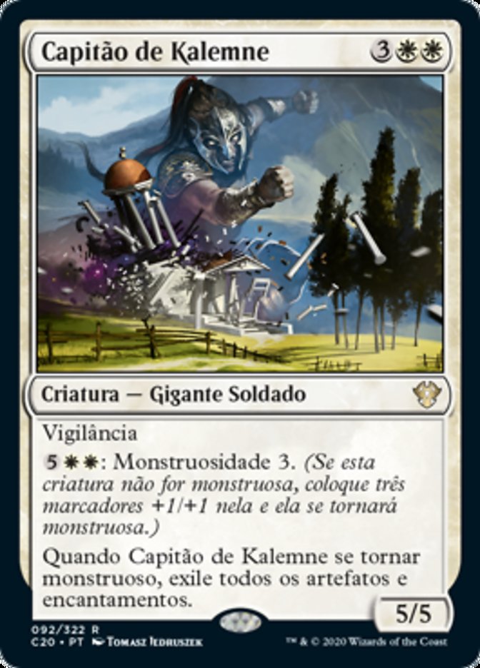 Capitão de Kalemne / Kalemne's Captain - Magic: The Gathering - MoxLand