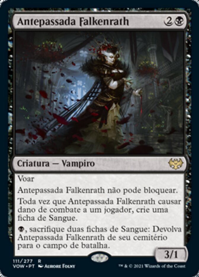Antepassada Falkenrath / Falkenrath Forebear - Magic: The Gathering - MoxLand