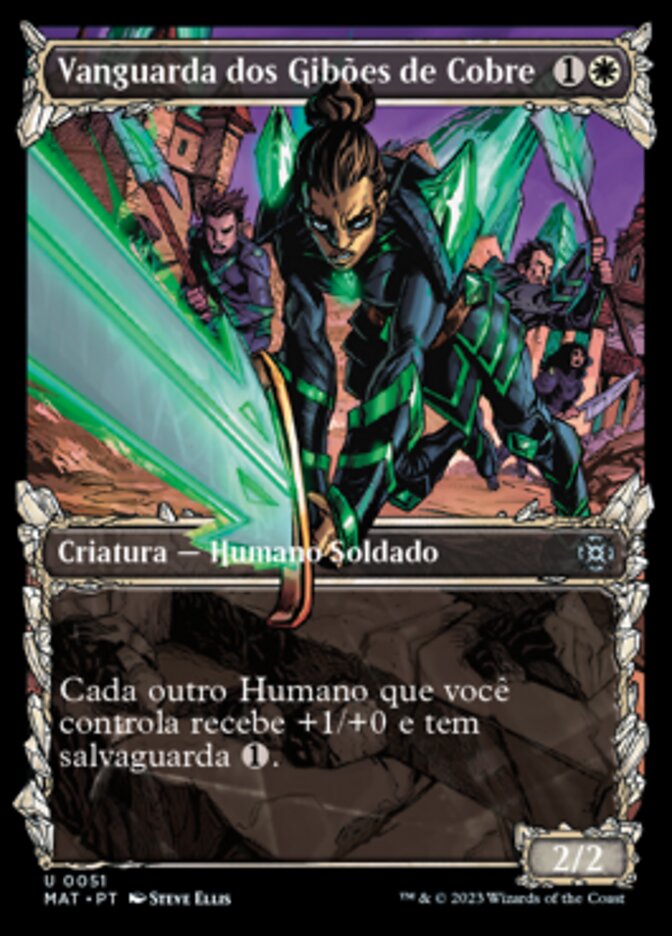 Vanguarda dos Gibões de Cobre / Coppercoat Vanguard - Magic: The Gathering - MoxLand