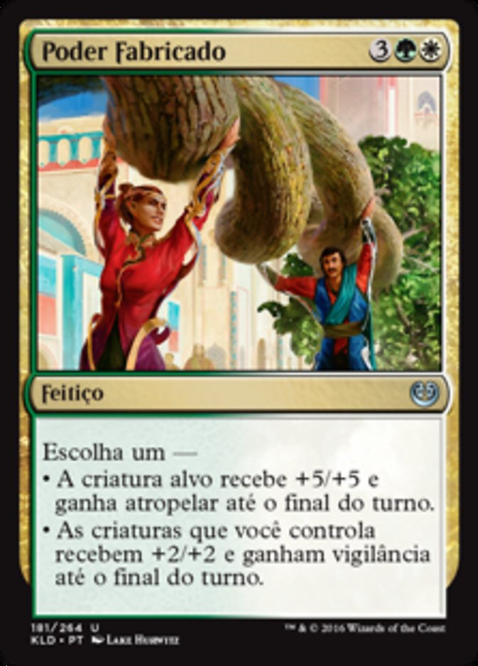 Poder Fabricado / Engineered Might - Magic: The Gathering - MoxLand