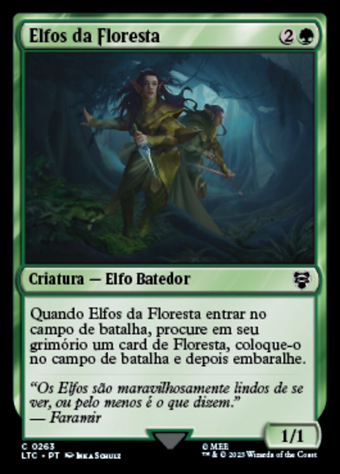 Elfos da Floresta / Wood Elves - Magic: The Gathering - MoxLand