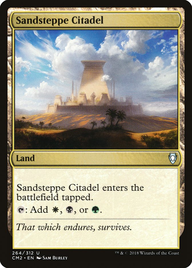 Cidadela da Estepe Arenosa / Sandsteppe Citadel - Magic: The Gathering - MoxLand