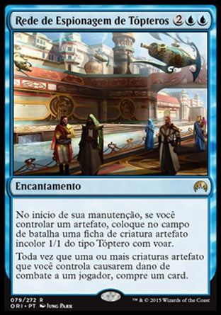 Rede de Espionagem de Tópteros / Thopter Spy Network - Magic: The Gathering - MoxLand