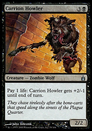 Uivador de Podridão / Carrion Howler - Magic: The Gathering - MoxLand