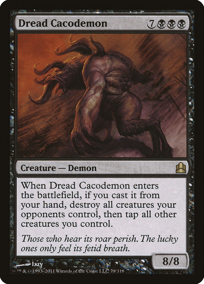 Dread Cacodemon / Dread Cacodemon - Magic: The Gathering - MoxLand