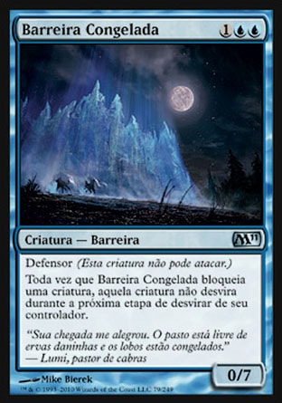 Barreira Congelada / Wall of Frost - Magic: The Gathering - MoxLand