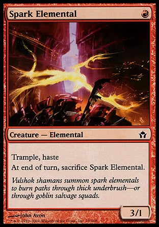 Elemental de Centelhas / Spark Elemental - Magic: The Gathering - MoxLand