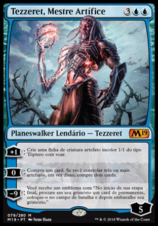 Tezzeret, Mestre Artífice / Tezzeret, Artifice Master - Magic: The Gathering - MoxLand