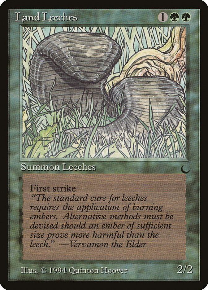 Sanguessugas Terrestres / Land Leeches - Magic: The Gathering - MoxLand