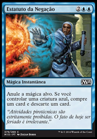 Estatuto da Negação / Statute of Denial - Magic: The Gathering - MoxLand