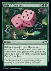 Pair o' Dice Lost - Magic: The Gathering - MoxLand