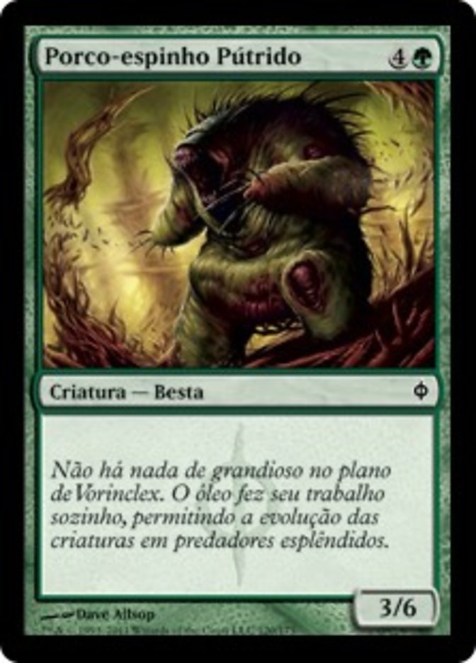 Porco-espinho Pútrido / Rotted Hystrix - Magic: The Gathering - MoxLand