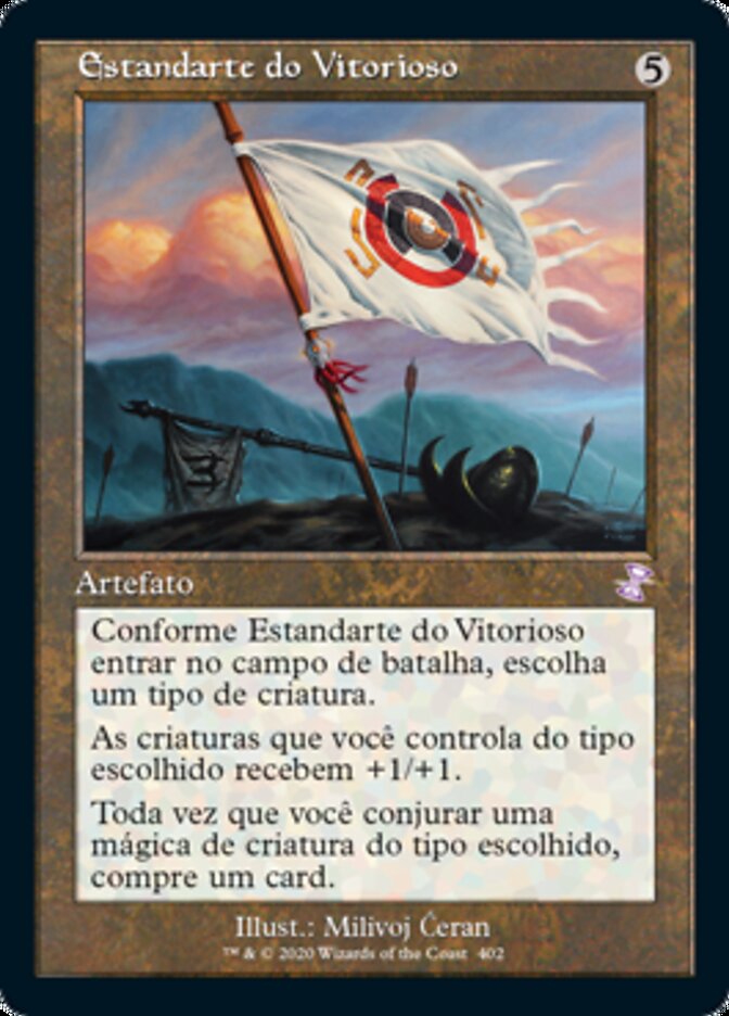 Estandarte do Vitorioso / Vanquisher's Banner - Magic: The Gathering - MoxLand