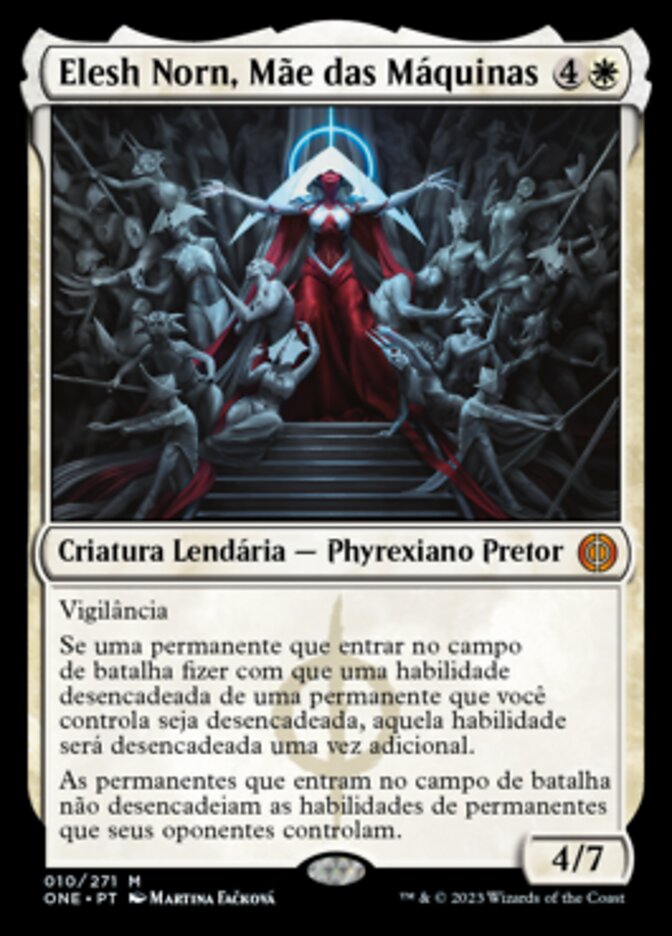 Elesh Norn, Mãe das Máquinas / Elesh Norn, Mother of Machines - Magic: The Gathering - MoxLand