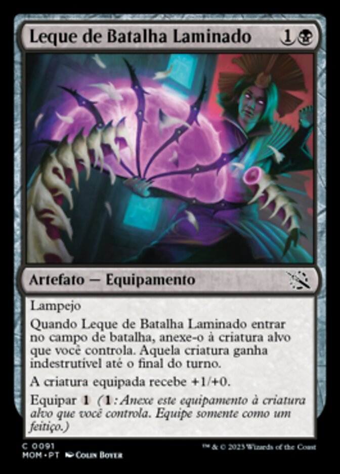 Leque de Batalha Laminado / Bladed Battle-Fan - Magic: The Gathering - MoxLand
