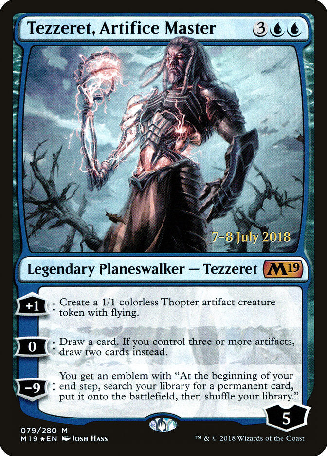 Tezzeret, Mestre Artífice / Tezzeret, Artifice Master - Magic: The Gathering - MoxLand