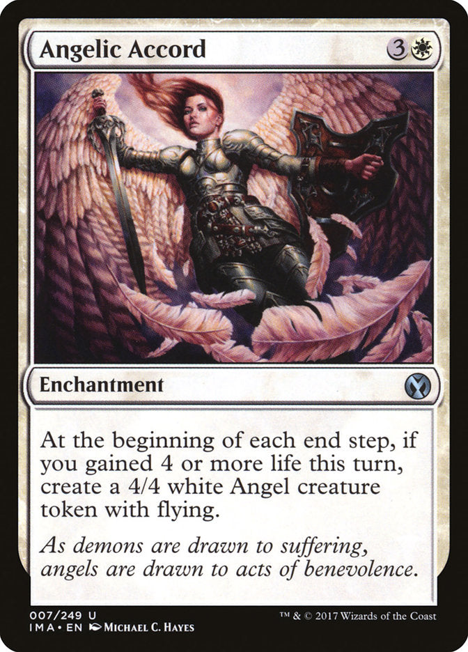 Acordo Angelical / Angelic Accord - Magic: The Gathering - MoxLand