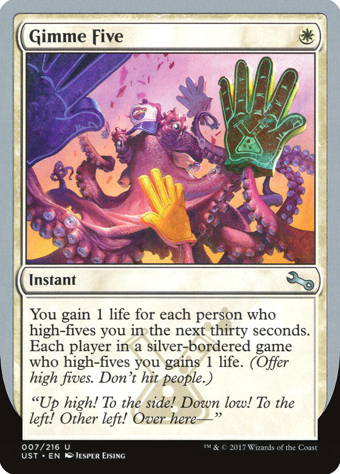 Gimme Five - Magic: The Gathering - MoxLand