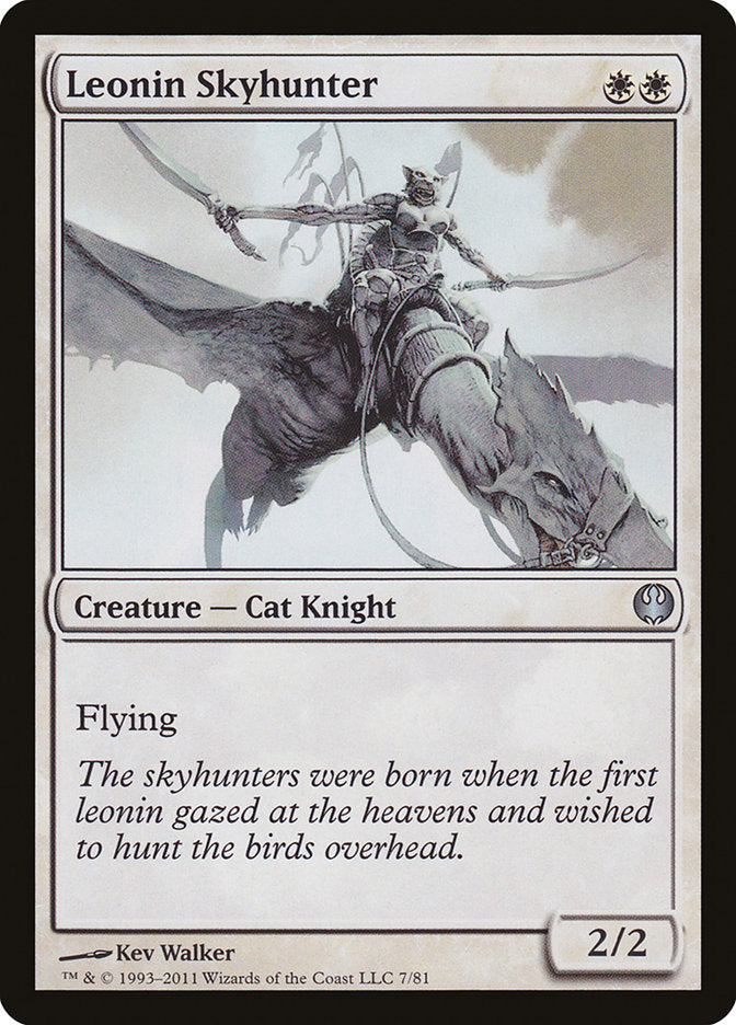 Caçadora Celeste Leonina / Leonin Skyhunter - Magic: The Gathering - MoxLand