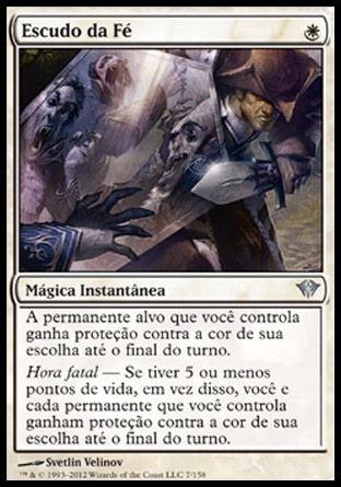 Escudo da Fé / Faith's Shield - Magic: The Gathering - MoxLand